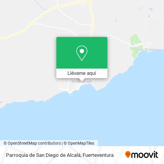 Mapa Parroquia de San Diego de Alcalá