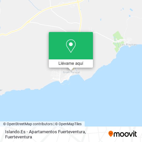 Mapa Islando.Es - Apartamentos Fuerteventura