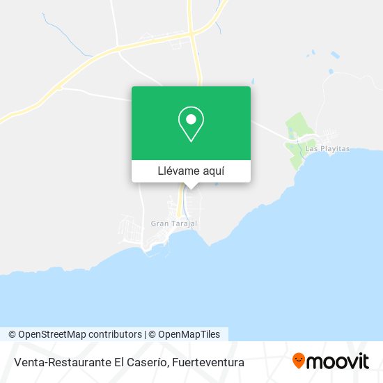 Mapa Venta-Restaurante El Caserío