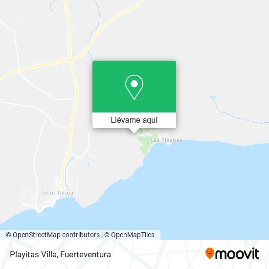 Mapa Playitas Villa