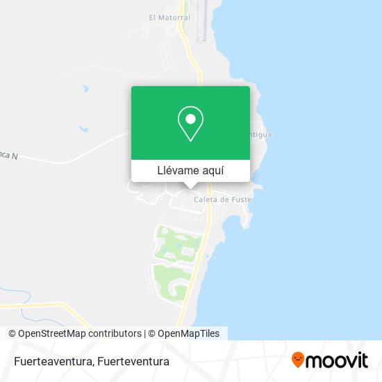 Mapa Fuerteaventura