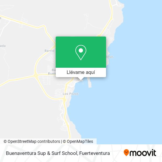 Mapa Buenaventura Sup & Surf School