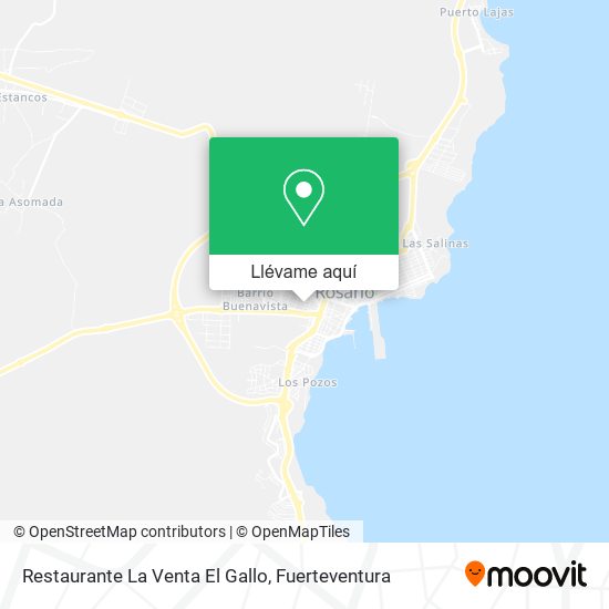 Mapa Restaurante La Venta El Gallo