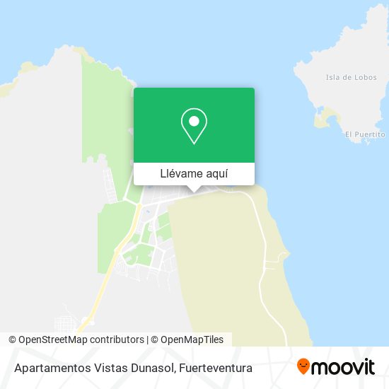Mapa Apartamentos Vistas Dunasol