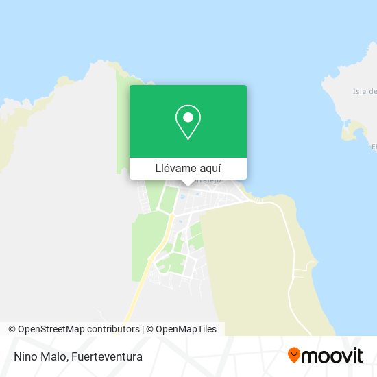 Mapa Nino Malo