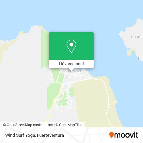 Mapa Wind Surf Yoga