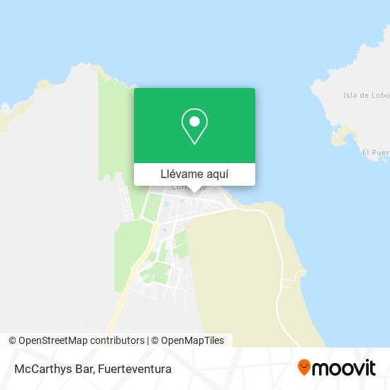 Mapa McCarthys Bar