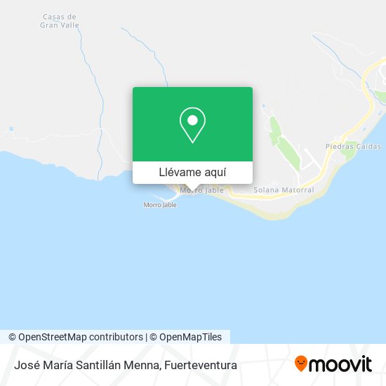 Mapa José María Santillán Menna