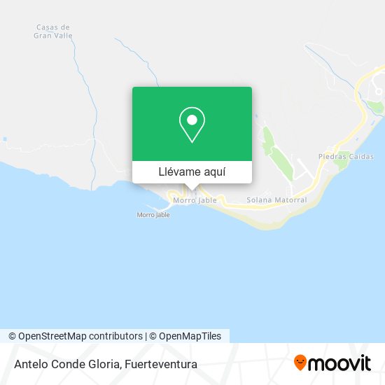Mapa Antelo Conde Gloria