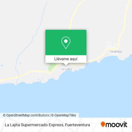 Mapa La Lajita Supermercado Express