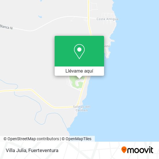 Mapa Villa Julia