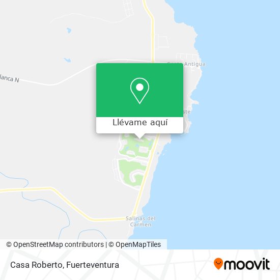Mapa Casa Roberto