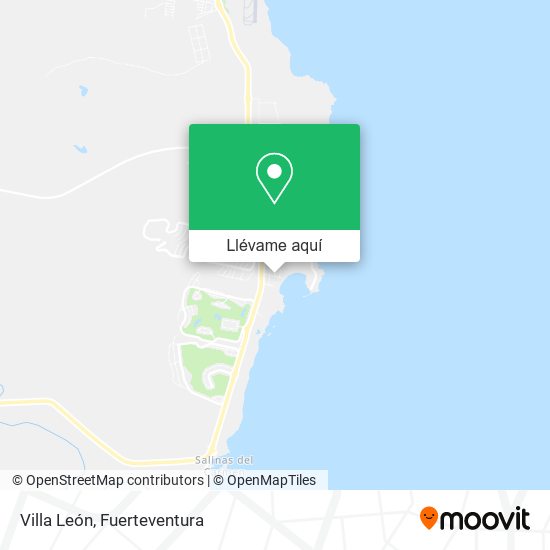 Mapa Villa León