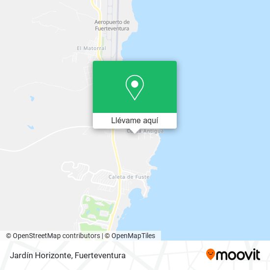 Mapa Jardín Horizonte