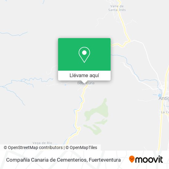 Mapa Compañía Canaria de Cementerios