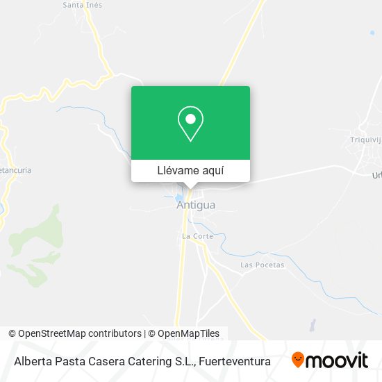 Mapa Alberta Pasta Casera Catering S.L.