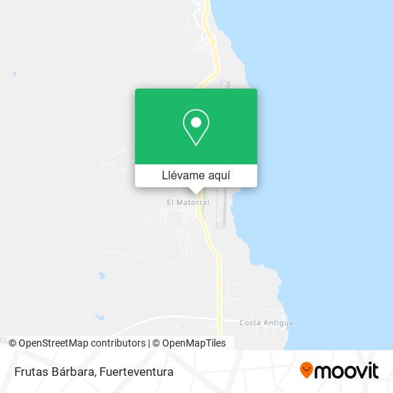 Mapa Frutas Bárbara