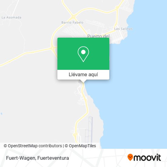 Mapa Fuert-Wagen