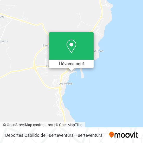 Mapa Deportes Cabildo de Fuerteventura
