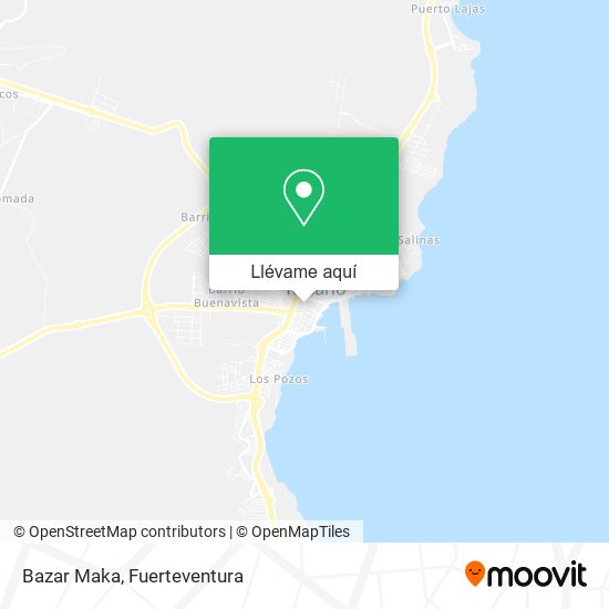 Mapa Bazar Maka