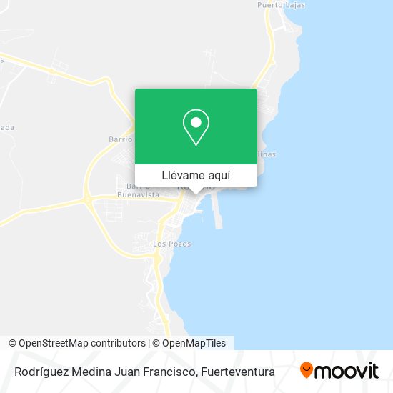 Mapa Rodríguez Medina Juan Francisco