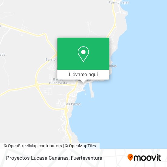 Mapa Proyectos Lucasa Canarias