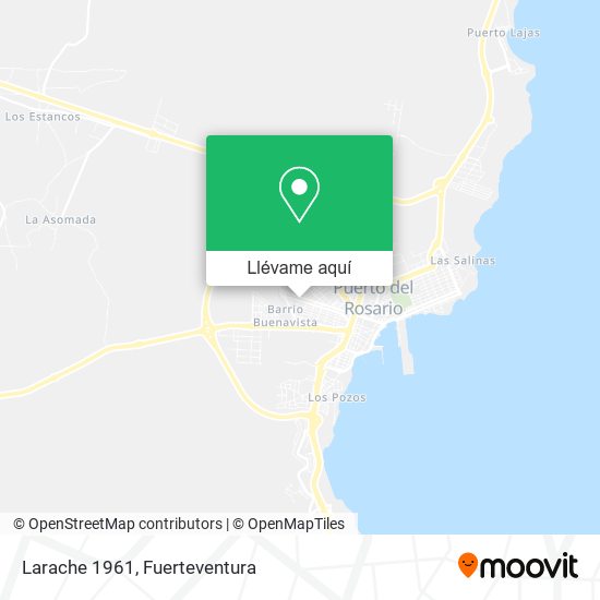 Mapa Larache 1961