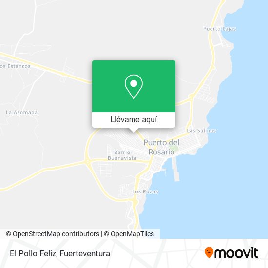 Mapa El Pollo Feliz