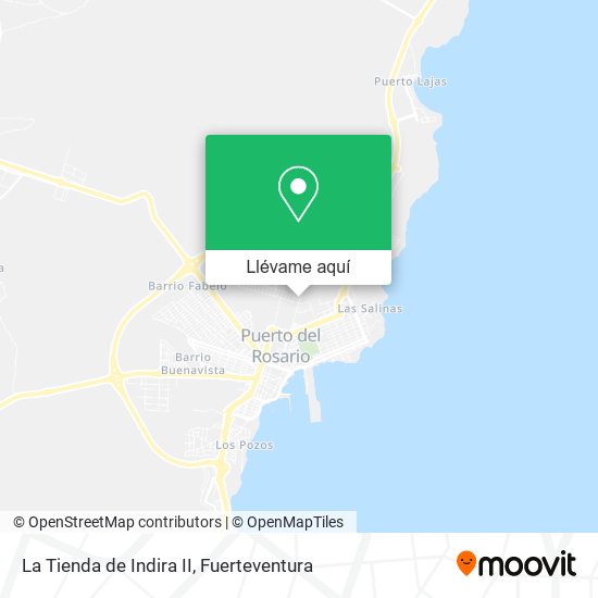 Mapa La Tienda de Indira II