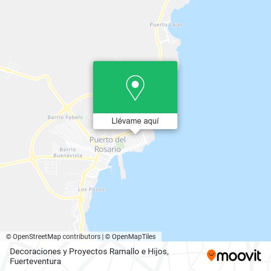 Mapa Decoraciones y Proyectos Ramallo e Hijos