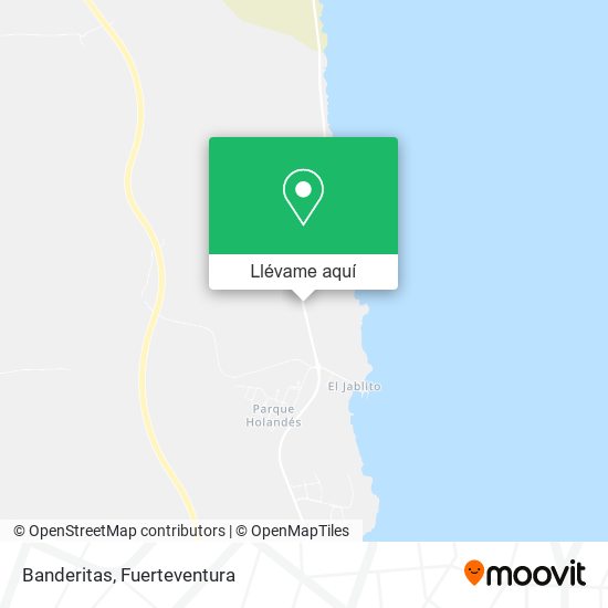 Mapa Banderitas