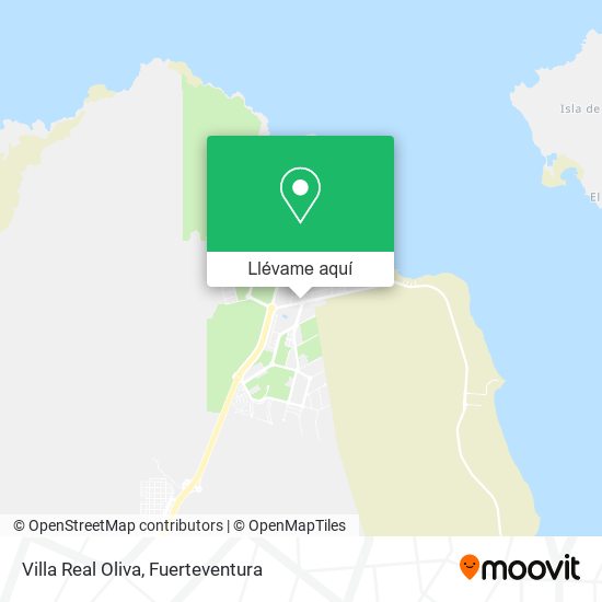 Mapa Villa Real Oliva