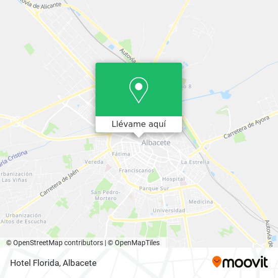Mapa Hotel Florida