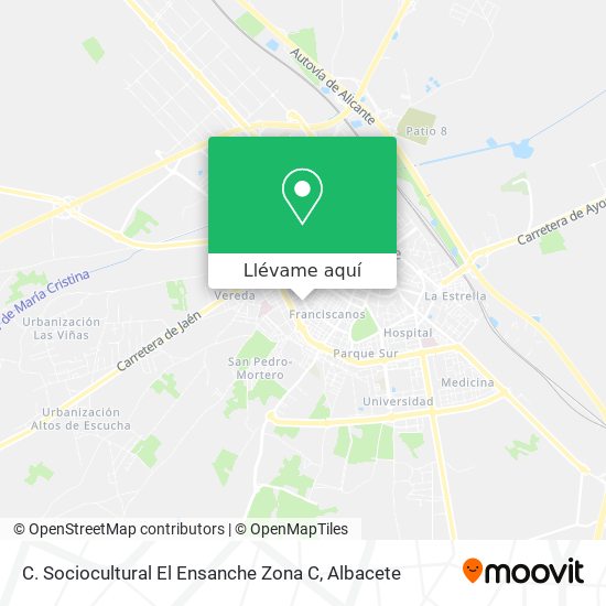 Mapa C. Sociocultural El Ensanche Zona C