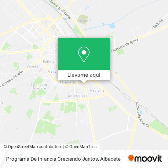 Mapa Programa De Infancia Creciendo Juntos