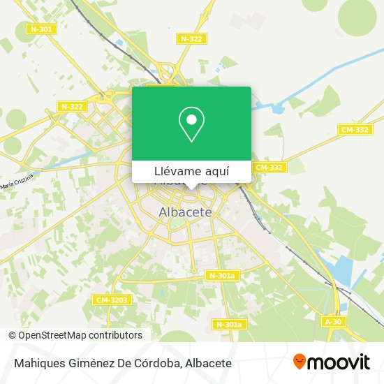 Mapa Mahiques Giménez De Córdoba