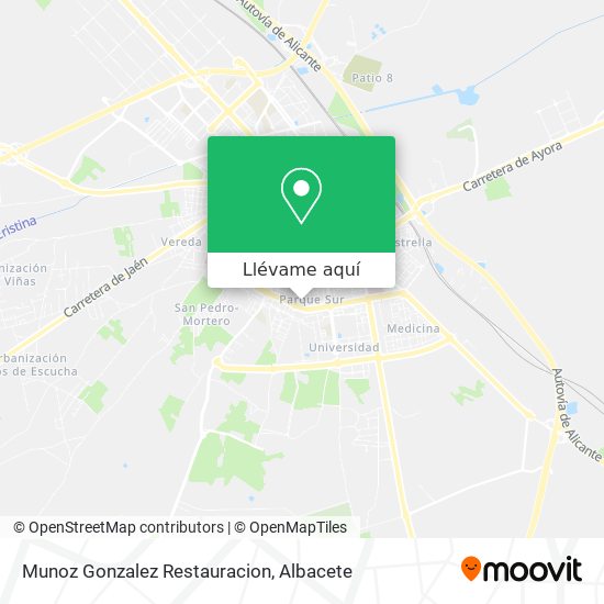 Mapa Munoz Gonzalez Restauracion
