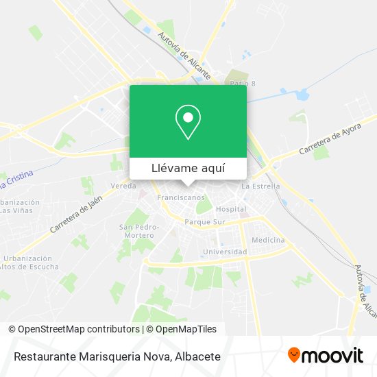 Mapa Restaurante Marisqueria Nova