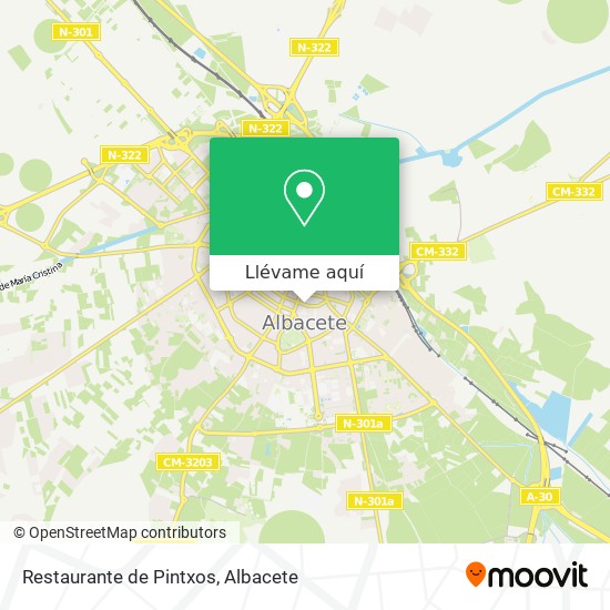 Mapa Restaurante de Pintxos
