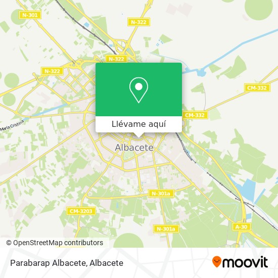 Mapa Parabarap Albacete