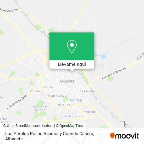 Mapa Los Peroles Pollos Asados y Comida Casera