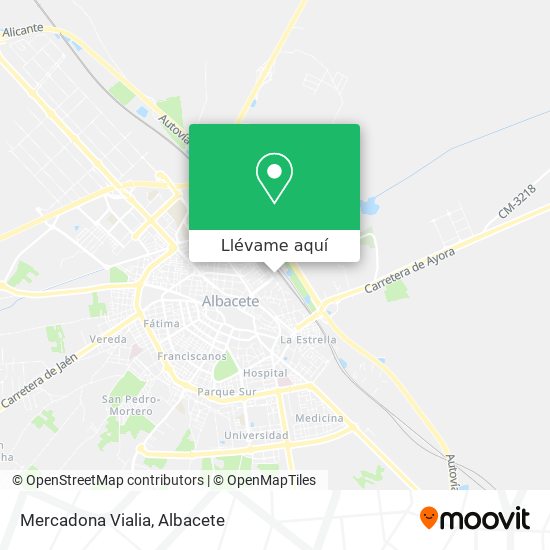 Mapa Mercadona Vialia