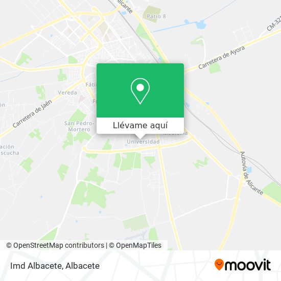 Mapa Imd Albacete