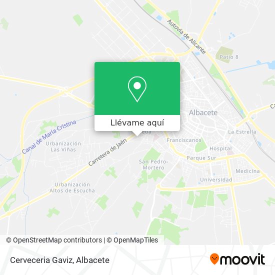 Mapa Cerveceria Gaviz