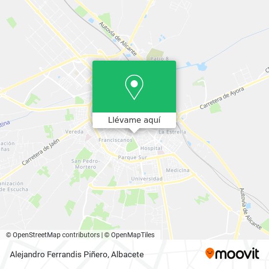 Mapa Alejandro Ferrandis Piñero