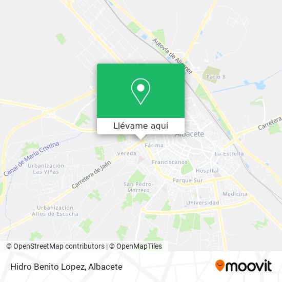Mapa Hidro Benito Lopez