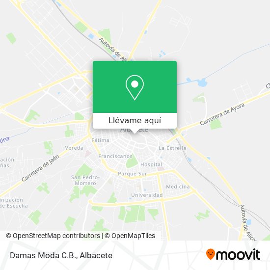 Mapa Damas Moda C.B.