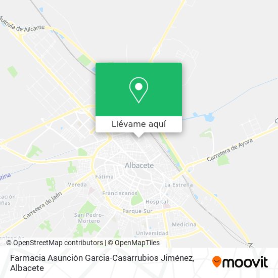 Mapa Farmacia Asunción Garcia-Casarrubios Jiménez