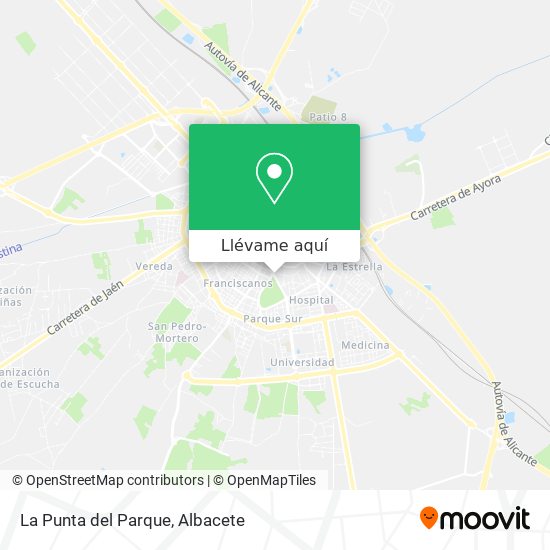 Mapa La Punta del Parque