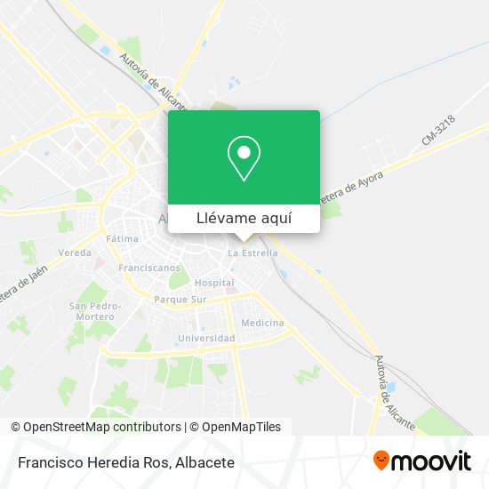 Mapa Francisco Heredia Ros
